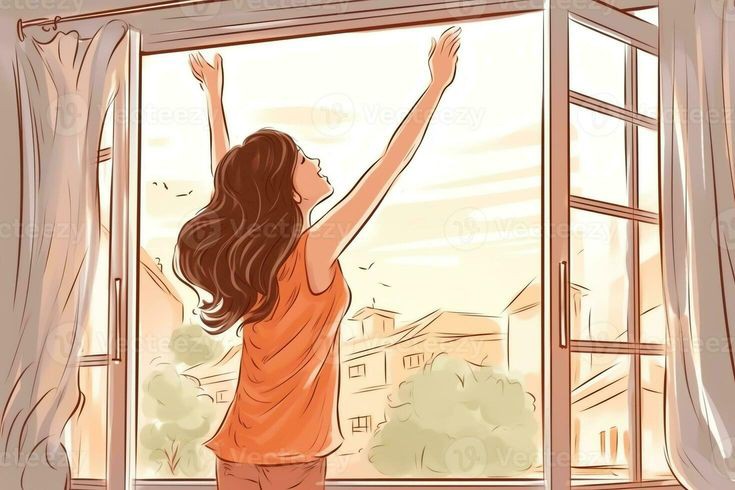 Ilustrasi memulai hari Senin dengan semangat.(pinterest.com/vecteezy)