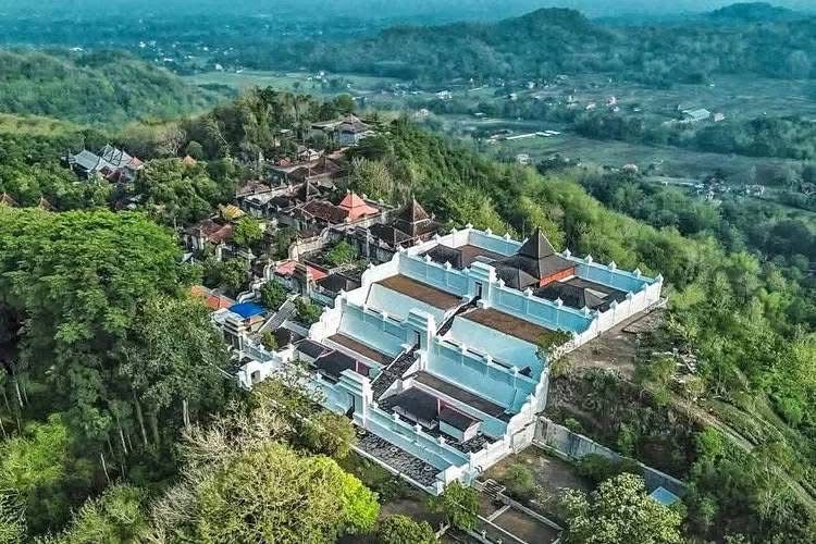 Foto udara Astana Pajimatan Imogiri di Bantul, Yogyakarta. (FACEBOOK FILOSOFI JAWA)
