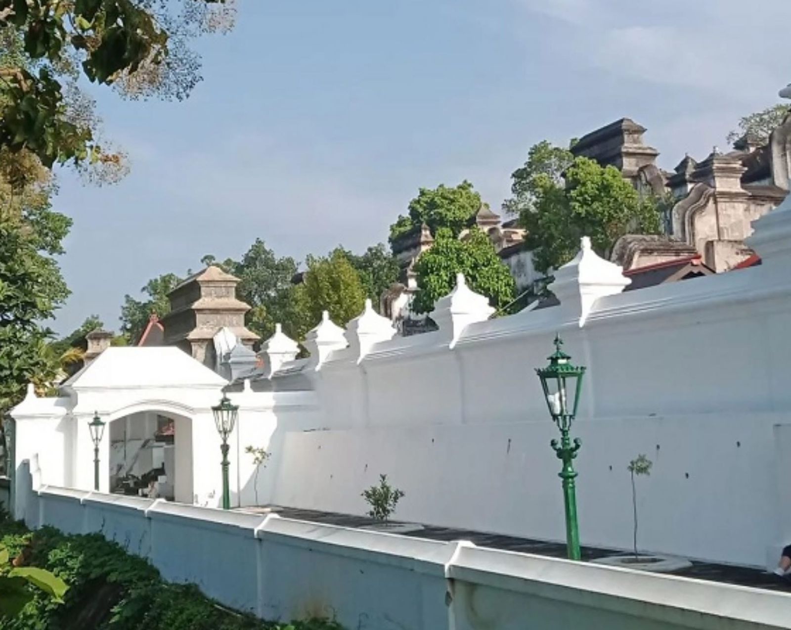 Makam Raja-raja Mataram di Imogiri, Bantul yang bersiap untuk proses pemakaman Sinuhun Pakubuwono XIII. (FACEBOOK FILOSOFI JAWA)