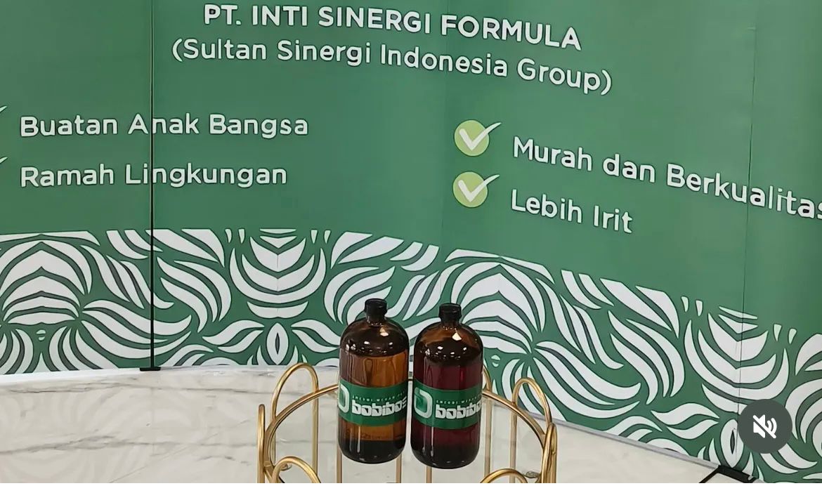 BOBIBOS yang merupakan inovasi energi bersih karya anak bangsa, diklaim ramah lingkungan dan memiliki oktan setara RON 98