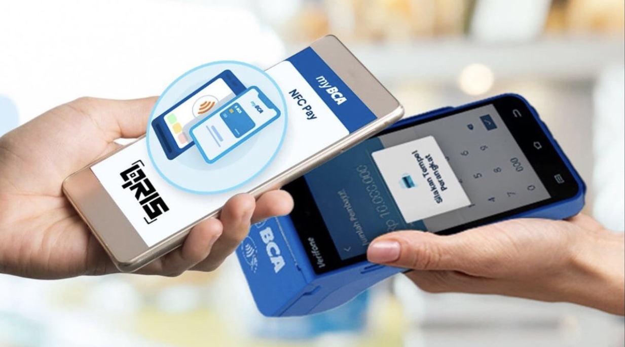 Bank Indonesia meluncurkan QRIS Tap, sistem pembayaran terbaru berbasis NFC yang memungkinkan transaksi tanpa scan QR.(Media Indonesia)