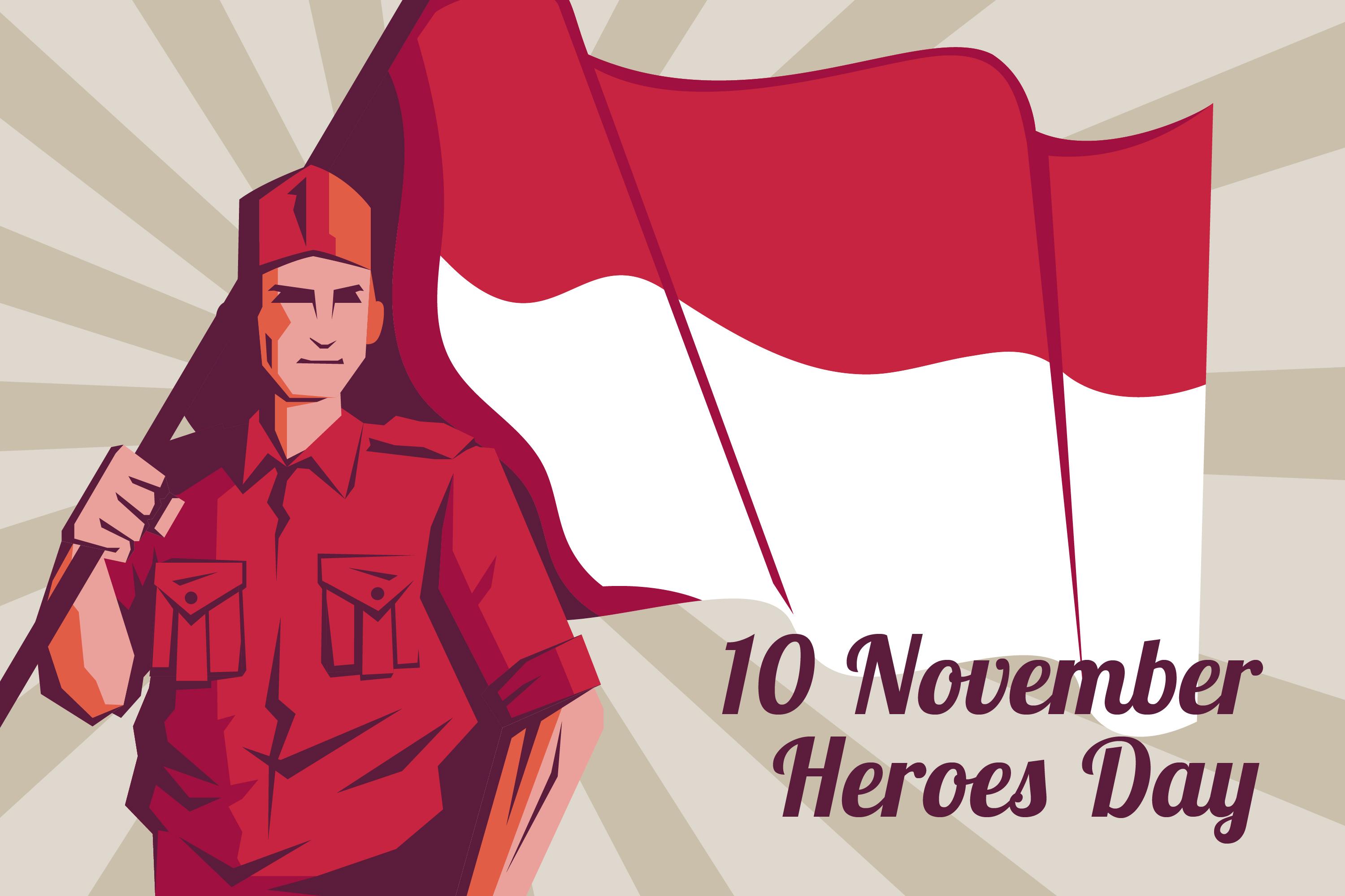 Sederet puisi pendek untuk memperingati Hari Pahlawan. (FREEPIK)