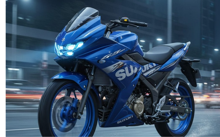 Suzuki Satria F150 2026 dengan desain baru berpunuk dan mesin bertenaga tinggi yang dibanderol sekitar Rp31 juta. (ilustrasi)