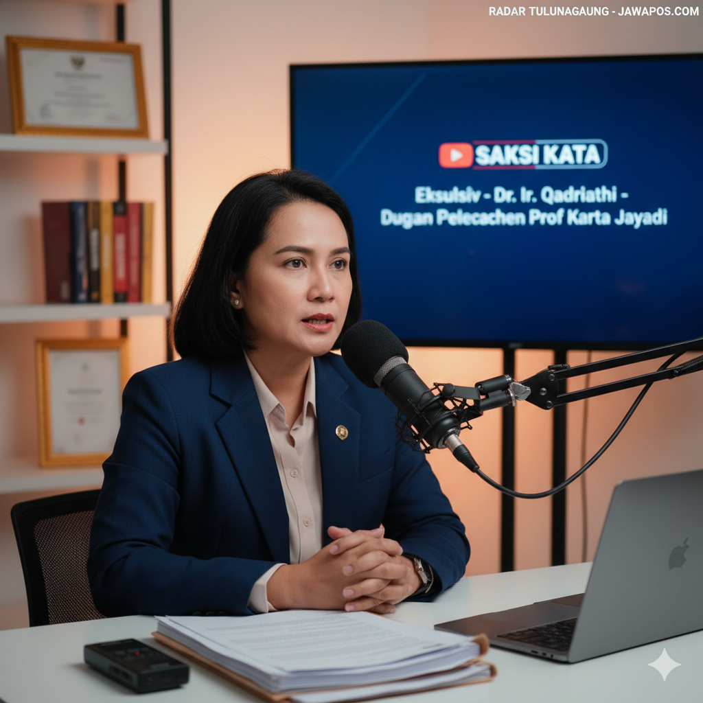 Dr. Qadriathi saat wawancara di kanal YouTube Saksi Kata mengungkap dugaan pelecehan seksual yang terjadi di lingkungan UNM. ( Ilustrasi)