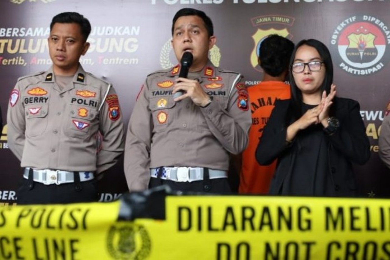 Kasat Lantas Polres Tulungagung AKP M Taufik Nabila