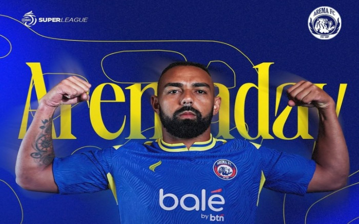 Dalberto yang musim ini sudah mengoleksi 10 gol akan menjadi senjata utama Arema FC melawan Persebaya (22/11)