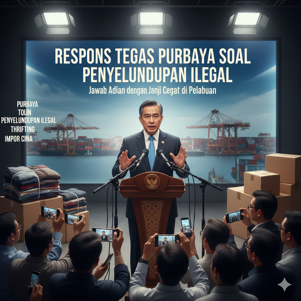Purbaya menyampaikan respons tegas soal penyelundupan ilegal dan impor barang bekas dalam sesi pemaparan APBN. ( Ilustrasi )