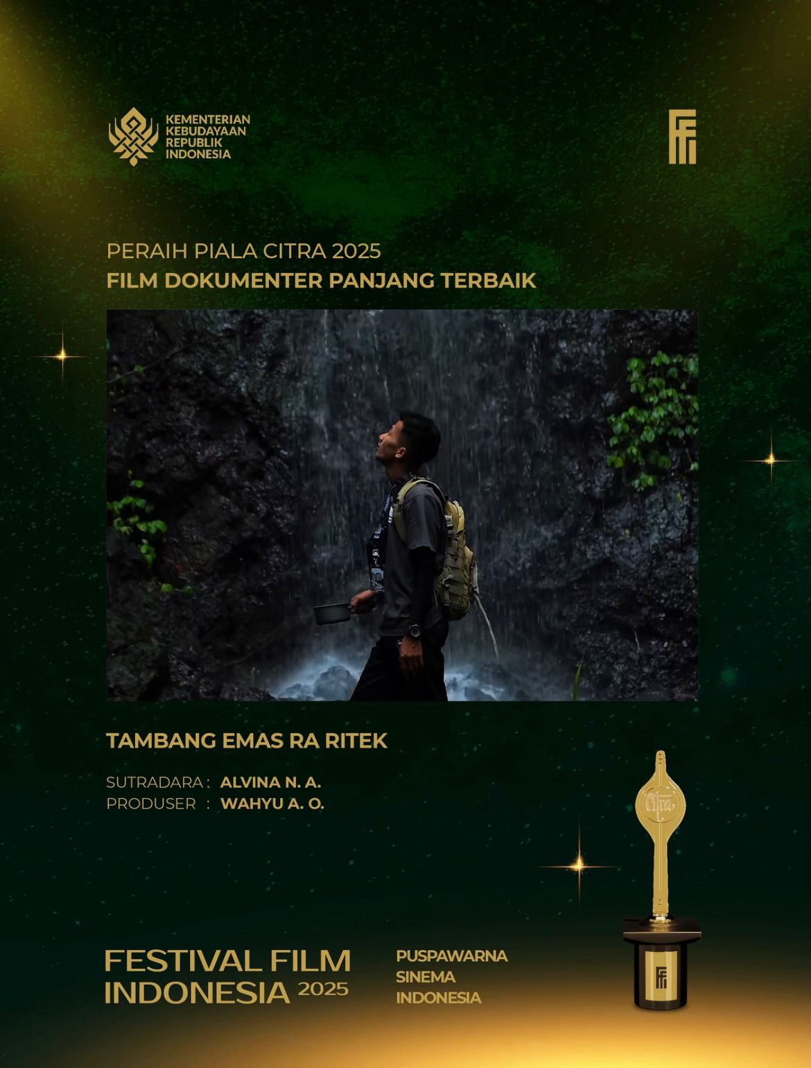 Suara-suara kecil dari petani dan nelayan Trenggalek yang menolak tambang emas berhasil menggema di panggung FFI 2025.