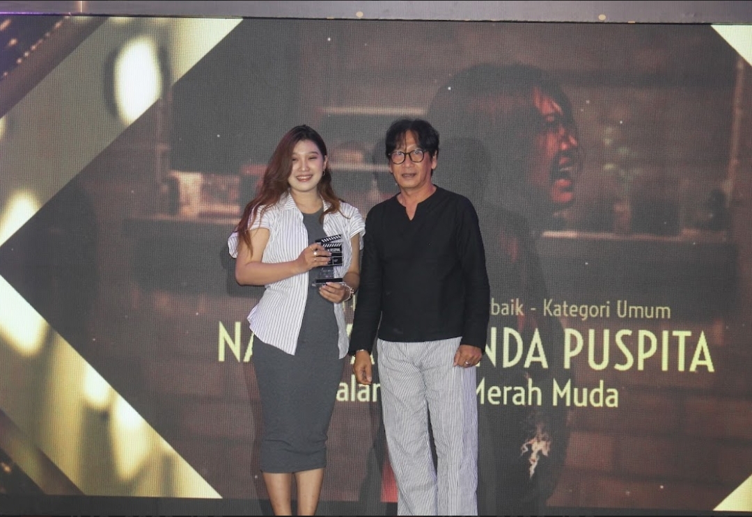 Pemeran Utama Wanita Terbaik Kategori Umum: Natasya Melinda Puspita - Merah Muda (Tiba-tiba Cinema)