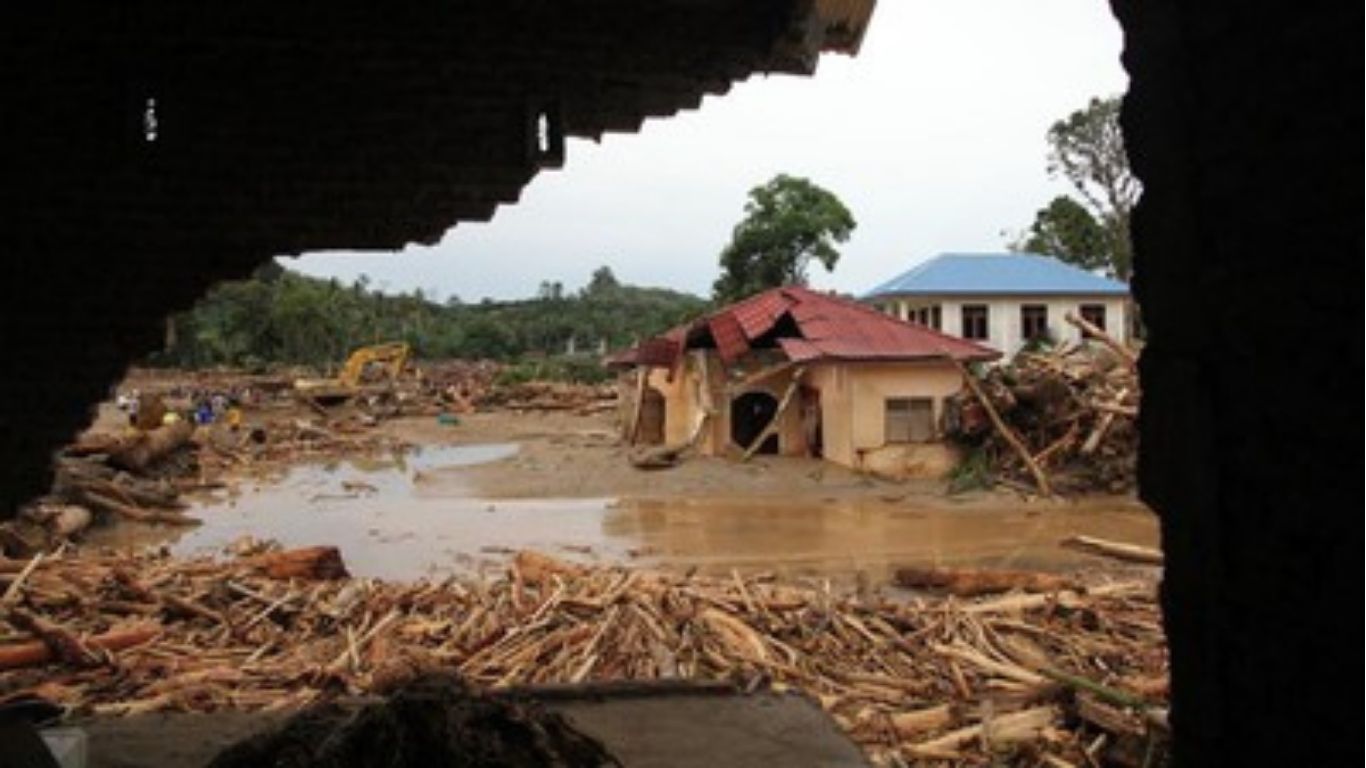 Banjir Tapanuli.(antaranews.com)