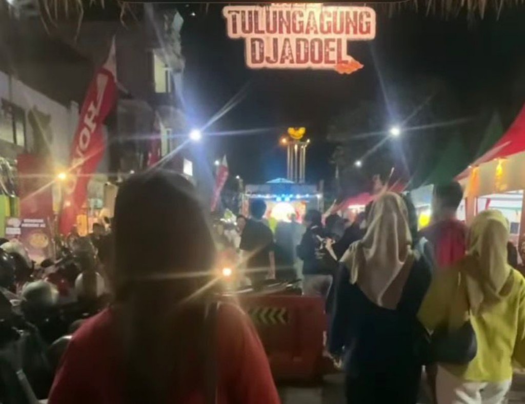 Acara Tulungagung Djadoel yang kemarin berakhir sempat mendapat kritikan dari masyarakat. (TANGKAPAN LAYAR VIDEO FACEBOOK)