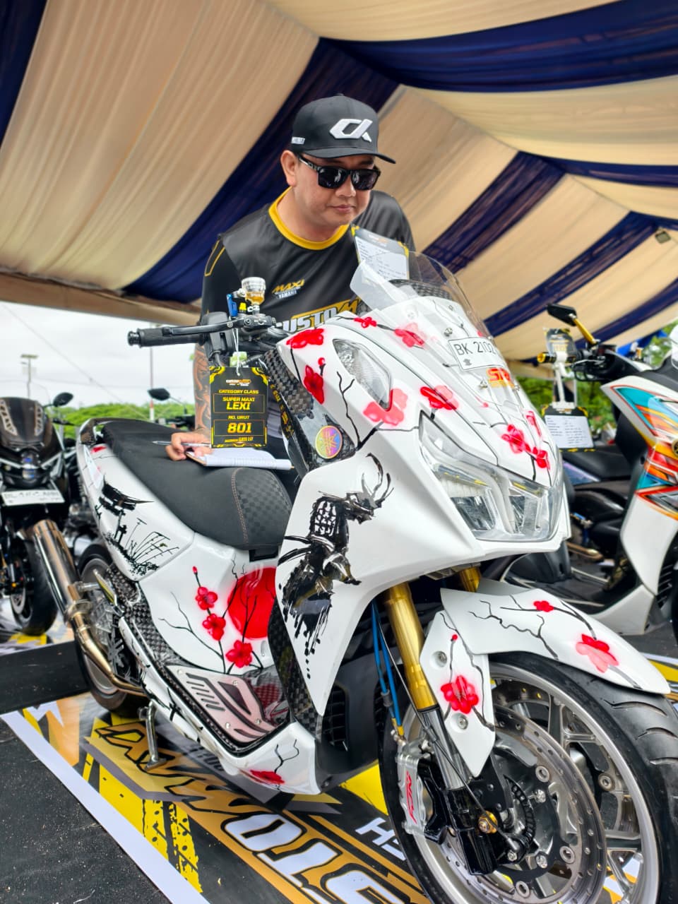 LEXi LX 155 Modifikasi (Foto: Yamaha untuk Radar Tulungagung)
