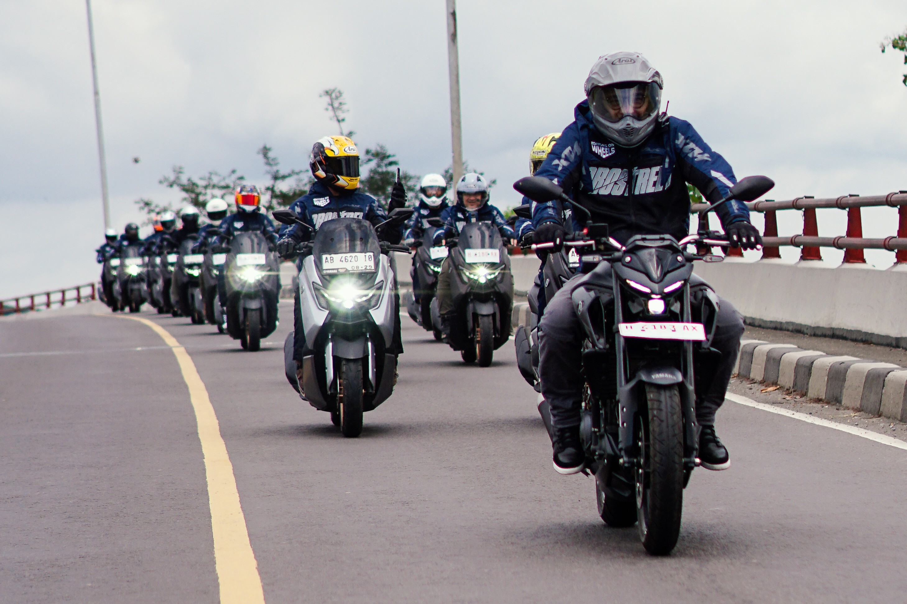 Yamaha Editors On Wheels Vol.2 (Foto: Yamaha untuk Radar Tulungagung)
