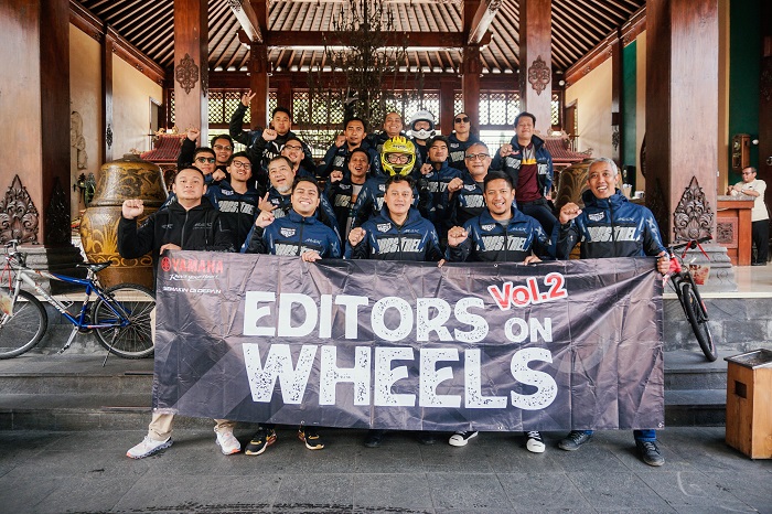 Yamaha Indonesia kembali menghelat event Editors On Wheels (Foto: Yamaha untuk Radar Tulungagung)