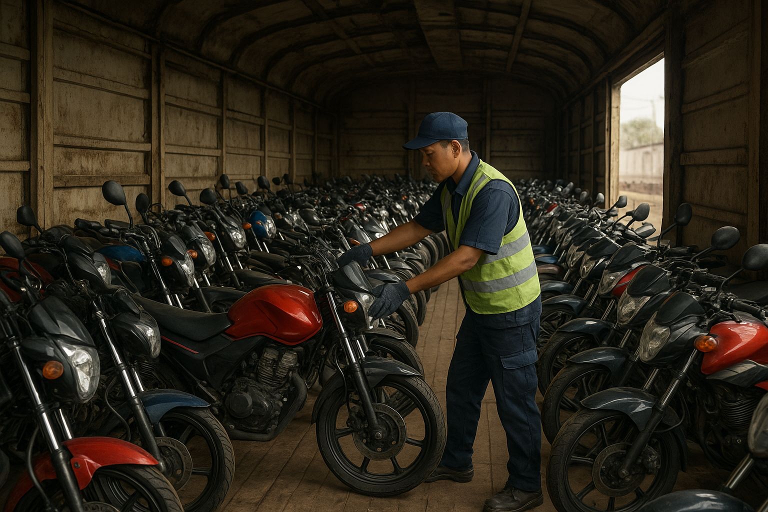 Pemerintah membuka pendaftaran mudik motor gratis untuk libur Nataru kali ini.