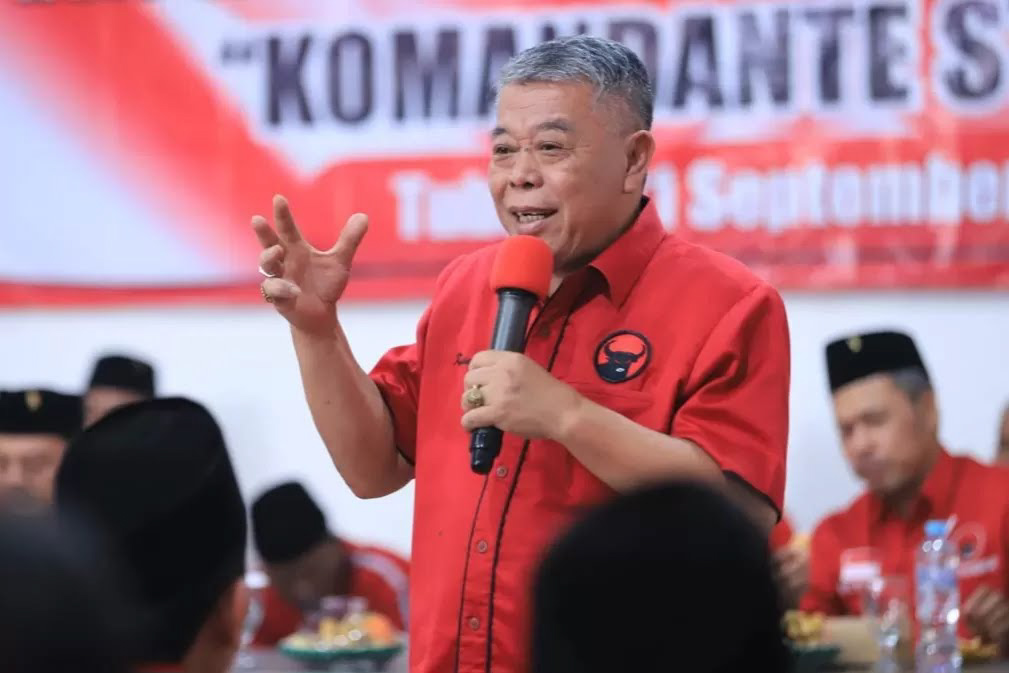 Mantan Ketua DPRD Jawa Timur Kusnadi yang hari ini meninggal dunia. (DPD PDIP JATIM)