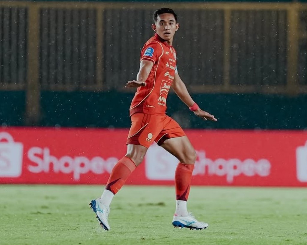 Pemain Persija Rizky Ridho saat berlaga bersama Tim Macan Kemayoran. (INSTAGRAM @RIZKYRIDHORAMADHANI)