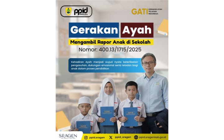 emerintah Kabupaten Manggarai resmi menerbitkan surat edaran terkait gerakan ayah mengambil rapor anak ke sekolah.