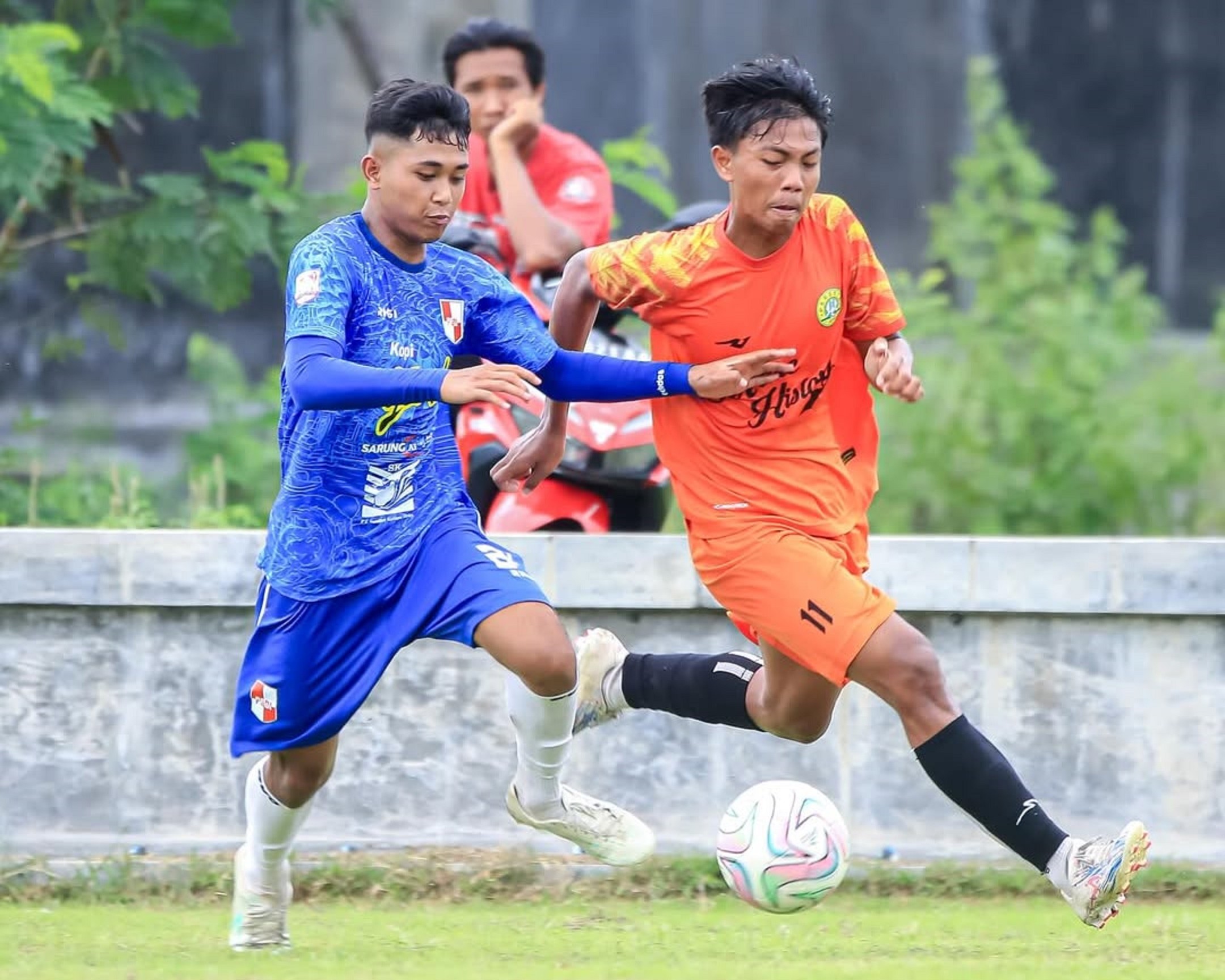 Skuad Perseta 1970 saat melawan PSBI Blitar beberapa waktu lalu. (INSTAGRAM PERSETA 1970)