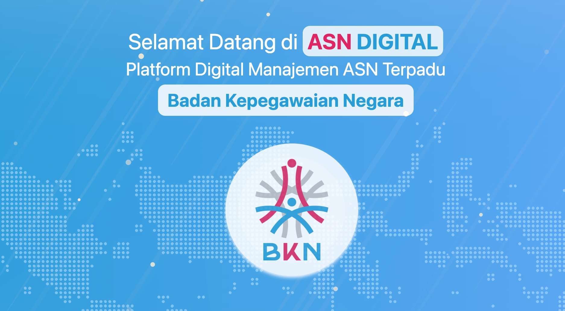 Tangkapan layar website ASN Digital.