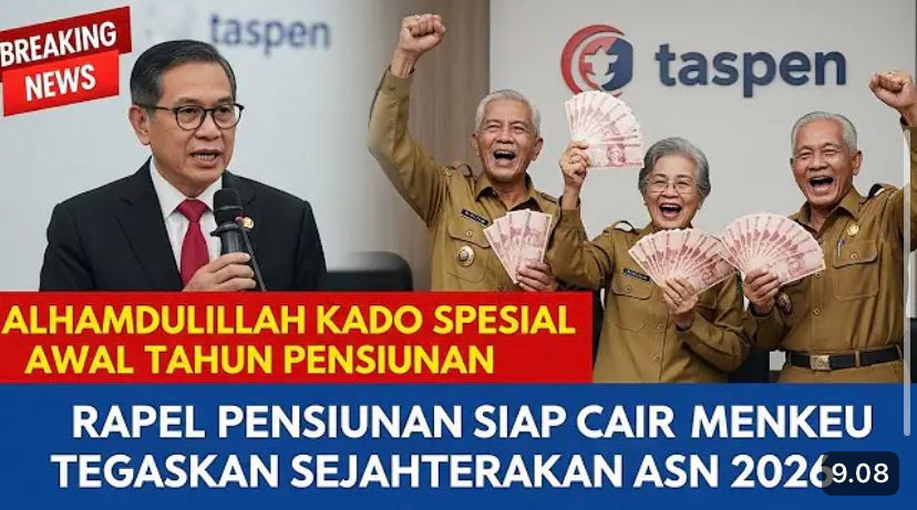 Kenaikan gaji pensiunan ASN, TNI, Polri 2026 belum cair. Pemerintah jelaskan alasan fiskal dan arah pertumbuhan ekonomi nasional.