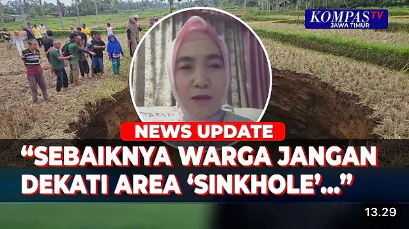Fenomena sinkhole di Kabupaten 50 Kota Sumatera Barat dikaji Badan Geologi ESDM. Warga diimbau waspada potensi amblesan susulan.