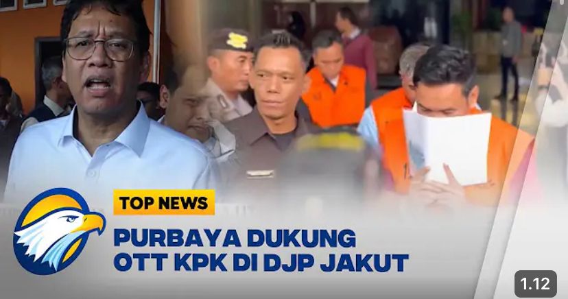 OTT Dirjen Pajak mendapat dukungan Menkeu Purbaya. KPK tegaskan penindakan, pencegahan korupsi, hingga penguatan UPG dan LHKPN.