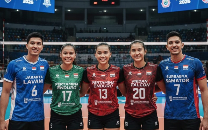 Daftar lengkap pemain asing Proliga 2026 resmi dirilis. Lavani, Pertamina Enduro, Medan Falcon, dan Samator pamer deretan bintang dunia.