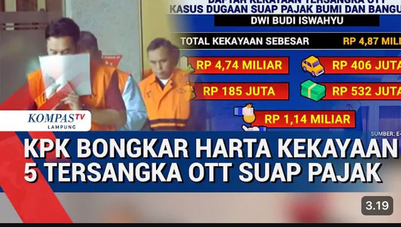 Kasus suap pajak KPP Madia Jakarta Utara terbongkar. KPK menahan 5 tersangka dan menyita uang serta emas senilai Rp6,38 miliar.