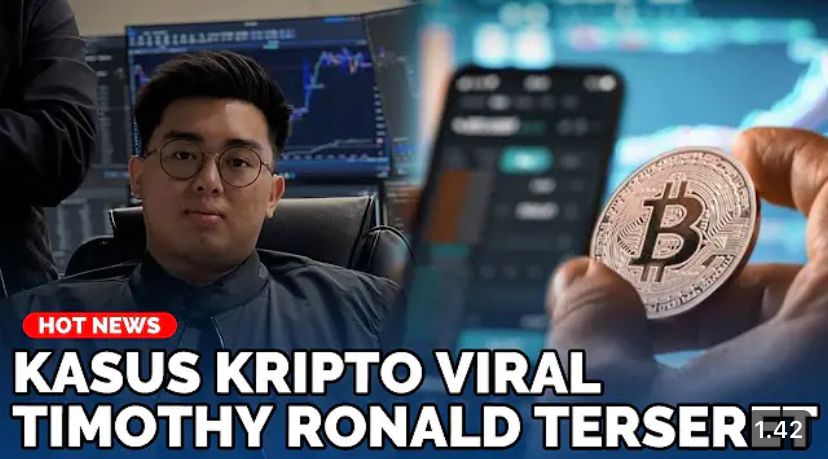 Kasus penipuan trading kripto dilaporkan ke Polda Metro Jaya. Nama Timothy Ronald dan Akademi Crypto ikut disebut dalam laporan.