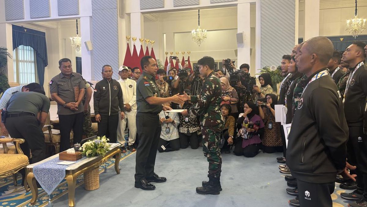 Atlet TNI Berprestasi di SEA Games Dapat Penghargaan, Panglima TNI Siapkan Batalion Olahraga