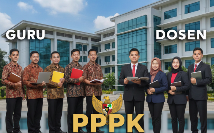 Seleksi P3K guru dan dosen resmi dihentikan mulai 2026. Pemerintah mengalihkan seluruh formasi pendidikan ke jalur CPNS