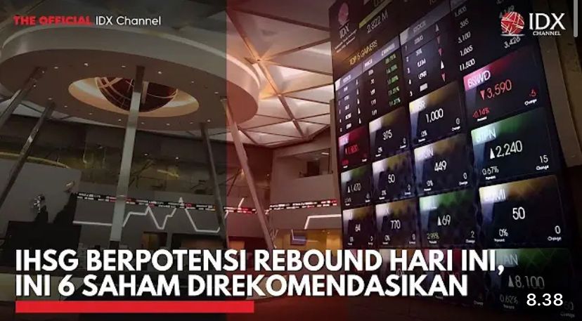 IHSG hari ini berpeluang rebound setelah turun 0,58%. Asing net buy Rp25 miliar, saham properti dan energi mulai bangkit.