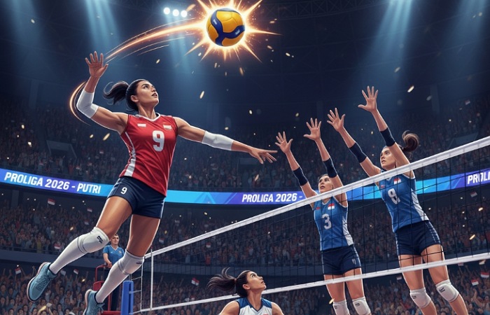 Jadwal Proliga 2026 pekan kedua lengkap, update klasemen terbaru, top skor, dan jadwal pertandingan live dari Medan.
