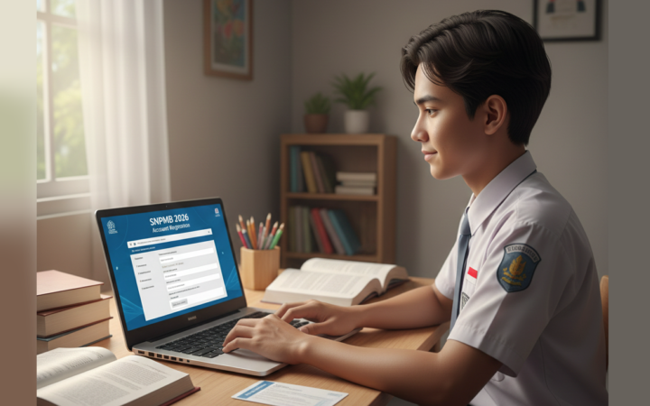Registrasi akun SNPMB siswa 2026 resmi dibuka. Simak jadwal, syarat, dan cara daftar SNBP&ndash;SNBT agar tidak gagal mendaftar PTN.