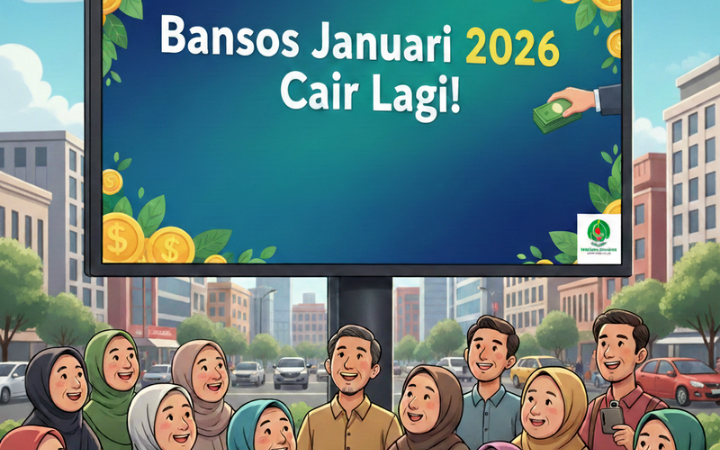 Bansos Januari 2026 cair minggu ini! Tiga bantuan termasuk PIP dan BPNT susulan resmi masuk saldo. Cek daerah dan status pencairannya. (Ilustrasi)