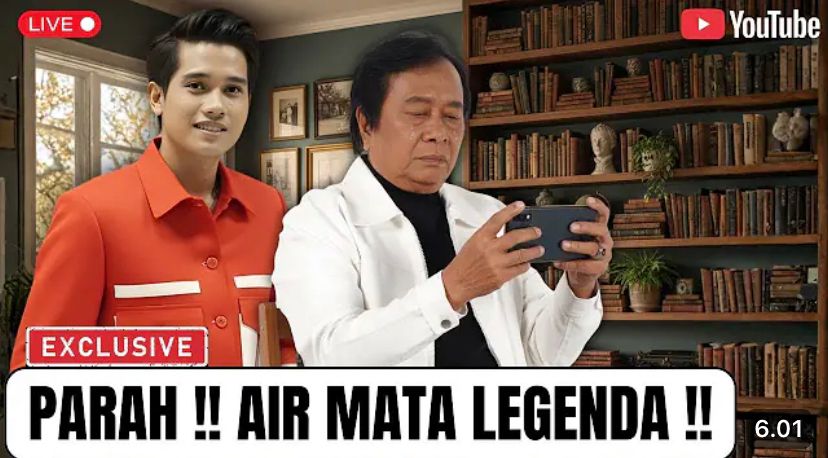 Reaksi Mansur S usai nonton Valen DA7 nyanyikan lagunya viral. Air mata sang maestro picu spekulasi dan pujian besar.