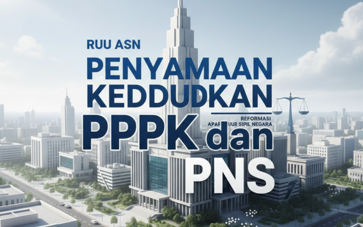 RUU ASN penyamaan kedudukan PPPK dan PNS dorong kesetaraan hak, karier, dan kesejahteraan demi birokrasi modern dan profesional.