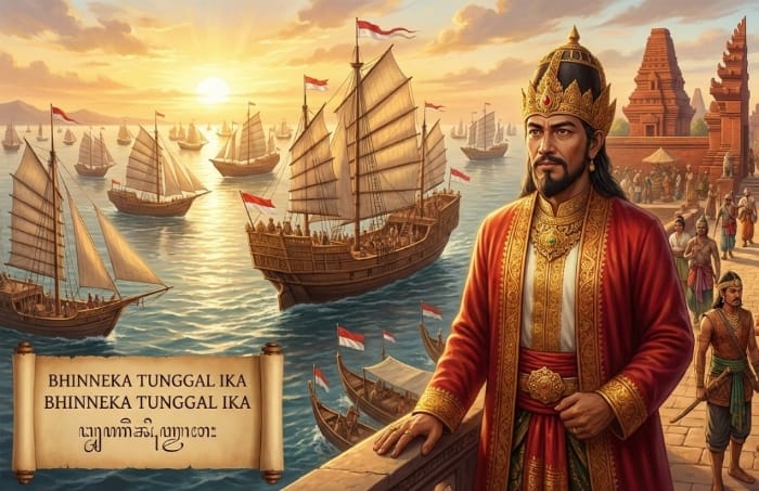 Kerajaan Majapahit pernah menjadi kekaisaran maritim terbesar Nusantara, menguasai perdagangan, militer, dan budaya hingga membentuk Indonesia.