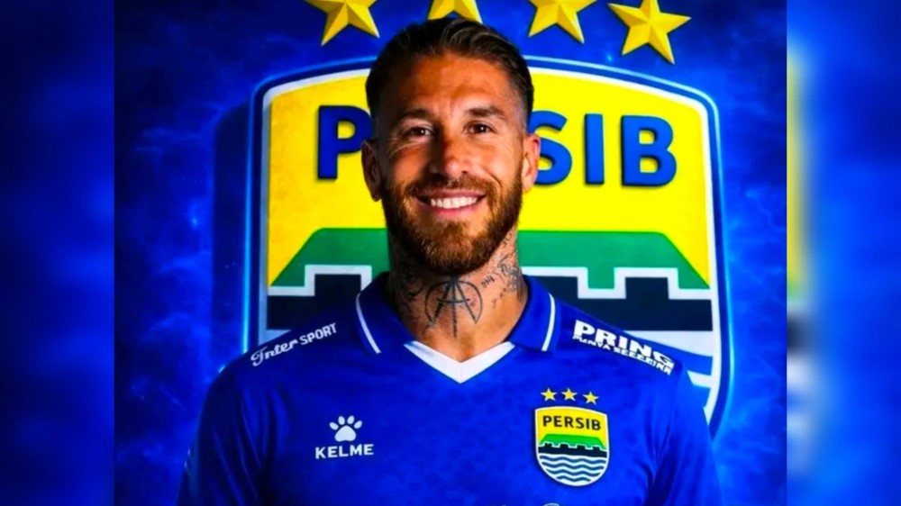 Sergio Ramos, bek yang dirumorkan menjadi incaran Persib Bandung.