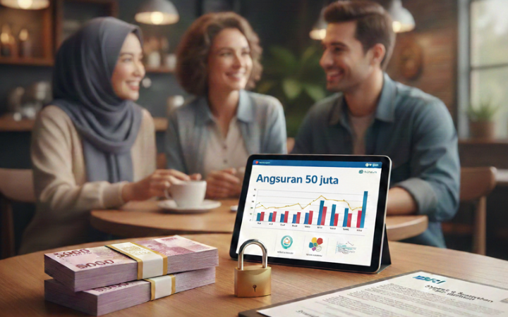KUR BRI 2025 masih bisa diajukan! Cek syarat, jaminan, dan simulasi angsuran Rp50 juta sebelum mengajukan pinjaman usaha. (Ilustrasi)