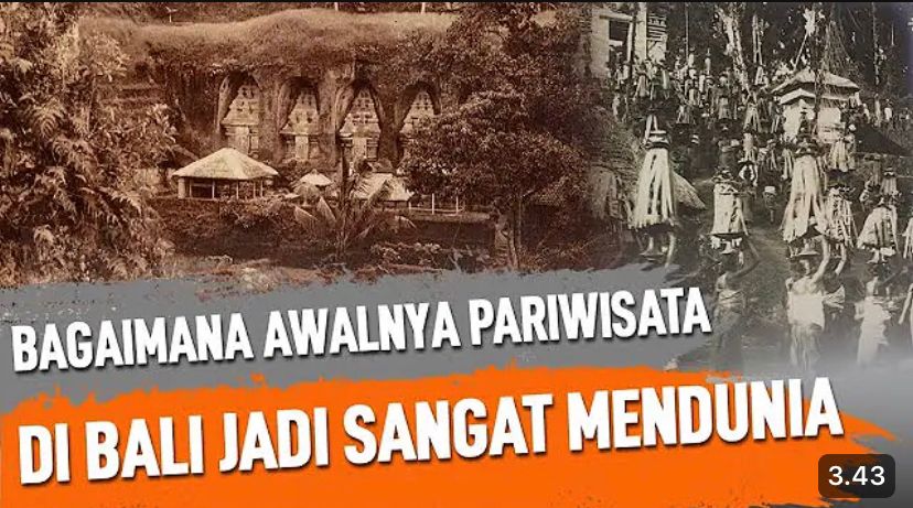 Sejarah pariwisata Bali terungkap, dari era kolonial Belanda hingga jadi destinasi wisata dunia yang mendunia dan ikonik.