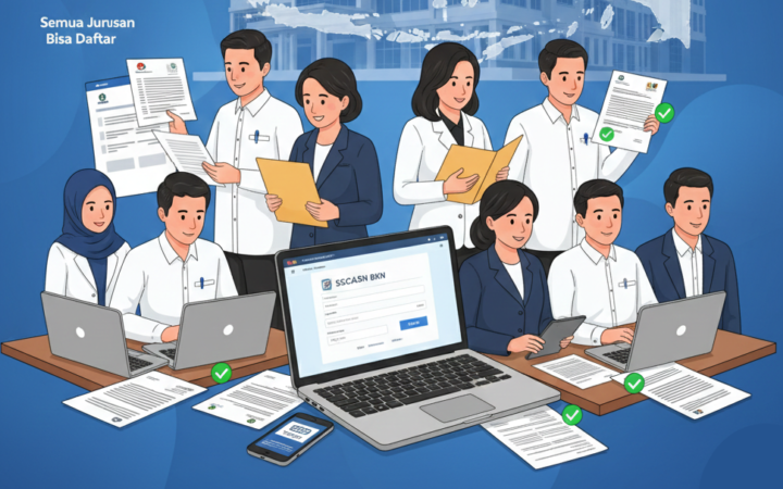 PPPK Kementerian HAM 2025 resmi dibuka. Semua jurusan bisa daftar. Simak syarat, jadwal seleksi, dan cara upload dokumen di sini.