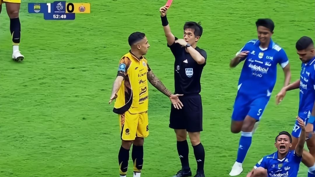 Bruno Tubar&atilde;o, nama yang menjadi sorotan usai laga Persib vs Persija.
