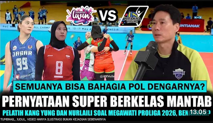 Megawati Hangestri disorot pelatih Korea jadi viral jelang Proliga 2026. Benarkah? Simak fakta hoaks dan peran Mega di Seri Medan.