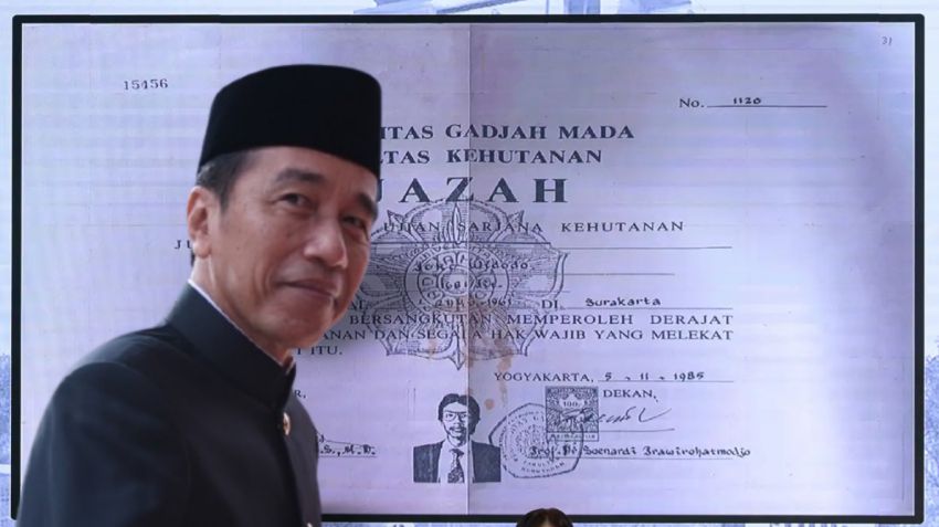 Presiden Joko Widodo memberikan pernyataan terkait pertemuan dengan dua tersangka kasus fitnah ijazah.