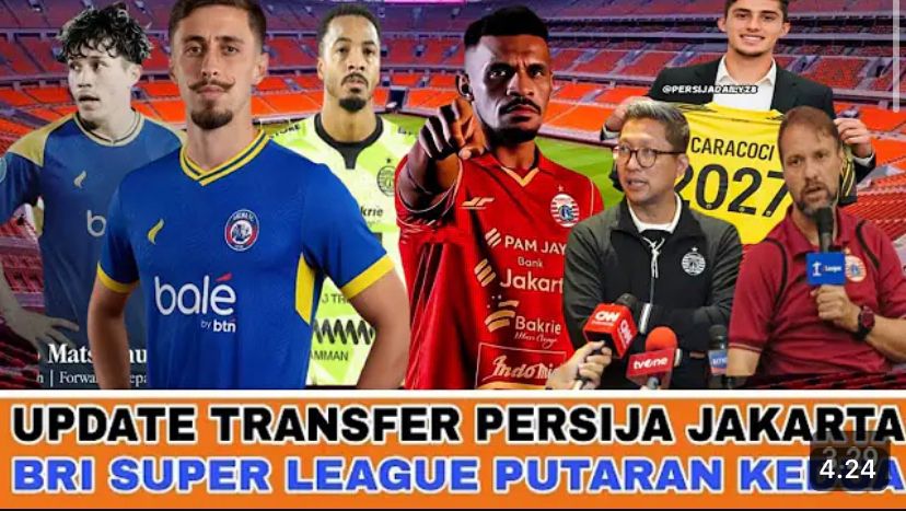 Bursa transfer Persija Jakarta memanas. Ricky Kambuaya dan kiper Brasil Pedro Caracci beri kode gabung Macan Kemayoran.