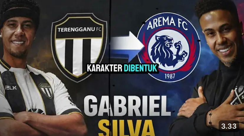 Gabriel Silva masuk radar Arema FC. Winger Brasil ini disebut bisa mengembalikan identitas garang Singo Edan di Liga 1.