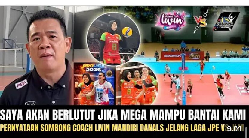 Megawati Hangestri jadi pusat sorotan Proliga 2026 usai pelatih Livin Mandiri sesumbar. Red Sparks pun menanti kembalinya sang Megatron.
