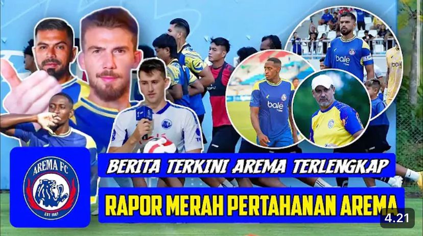 Arema FC evaluasi pemain asing jelang putaran kedua. Nasib Yan Mote dan Odivan terancam usai rapor merah lini belakang.